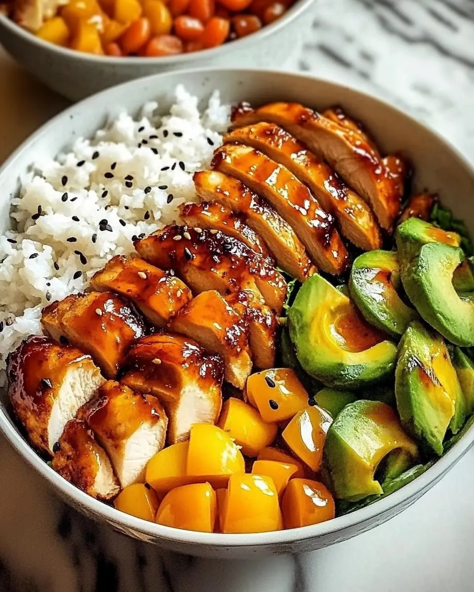 Hot Honey Chicken Bowls