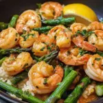 Lemon Garlic Shrimp and Asparagus