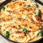 Low Calorie Chicken Alfredo