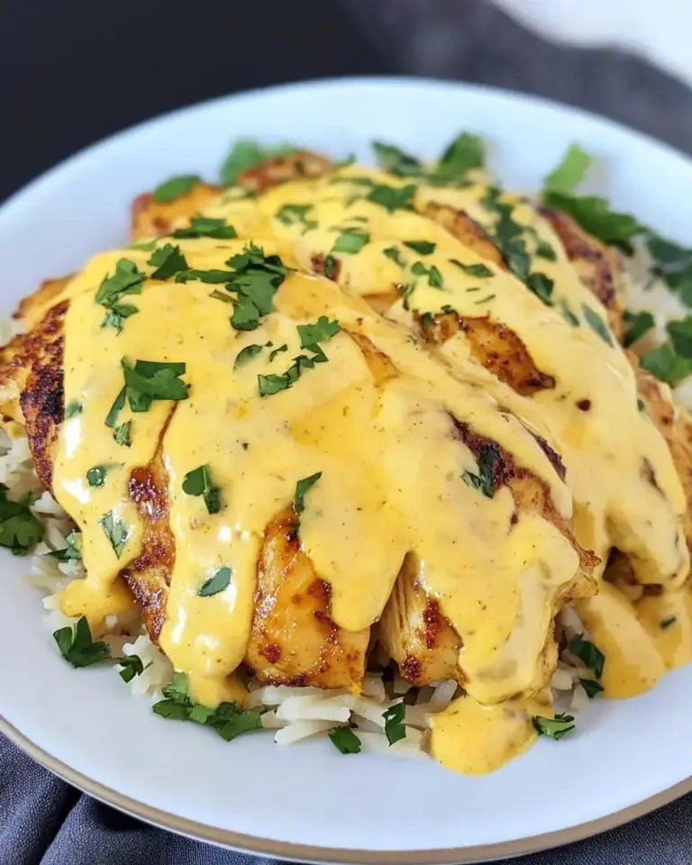 Mexican Chicken with Cheese Sauce