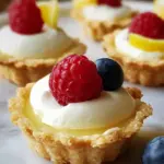 Mini No-Bake Lemon Cheesecake Tarts