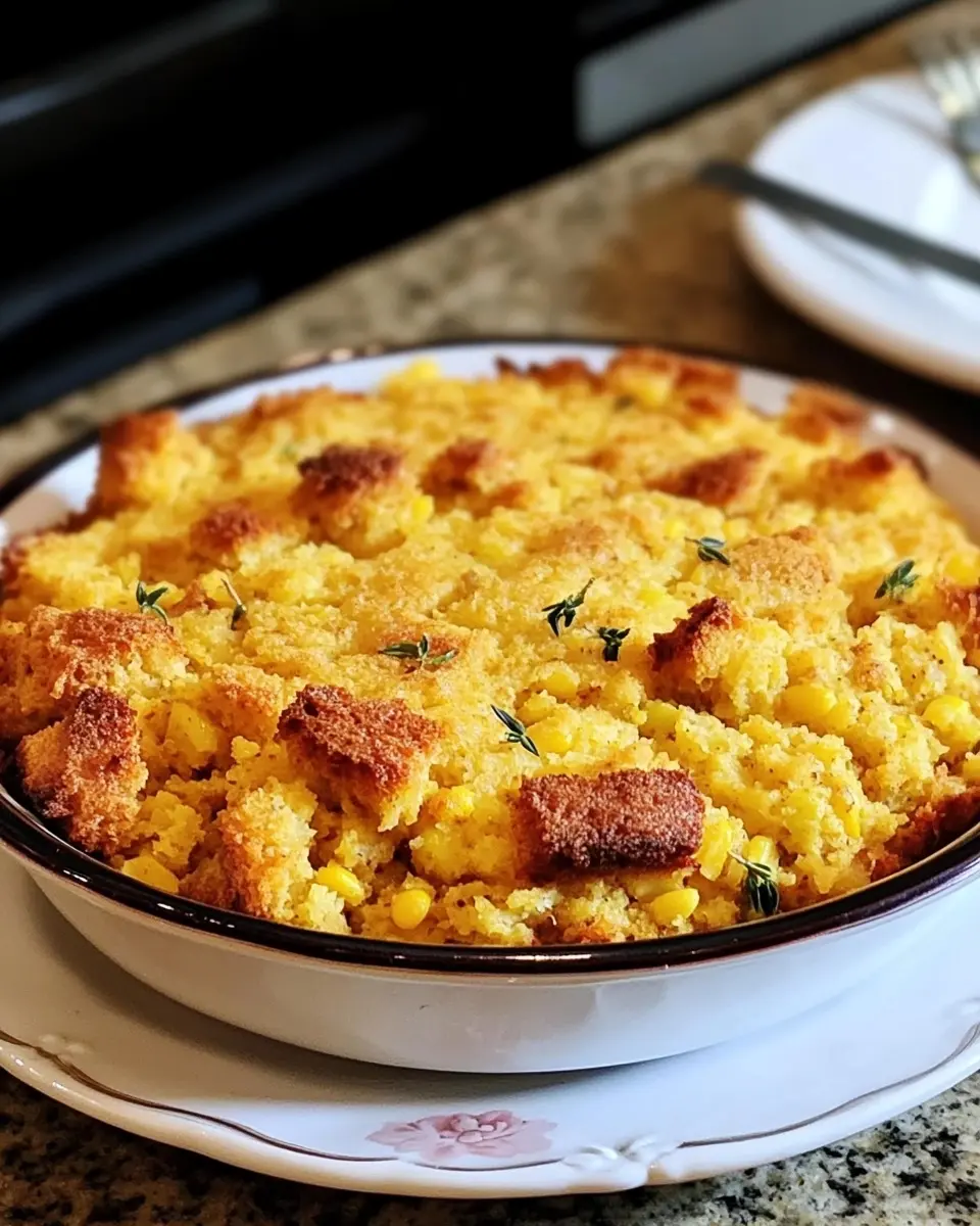 Old Fashioned Cornbread Dressing