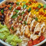 One-Pan Chicken Burrito Bowl