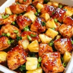 One Pan Pineapple Teriyaki Chicken