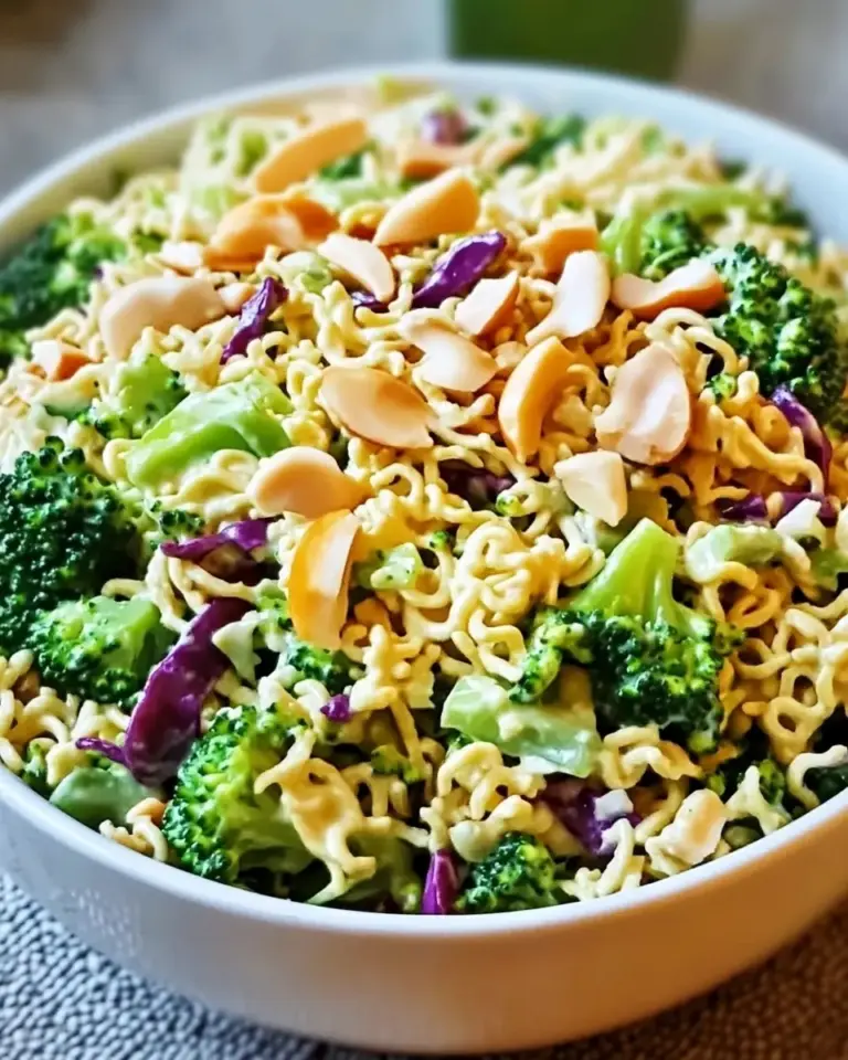 Oriental Ramen Broccoli Cole Slaw