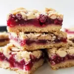 Raspberry Almond Bars