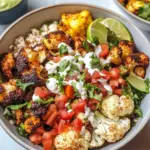 Roasted Cauliflower Burrito Bowls