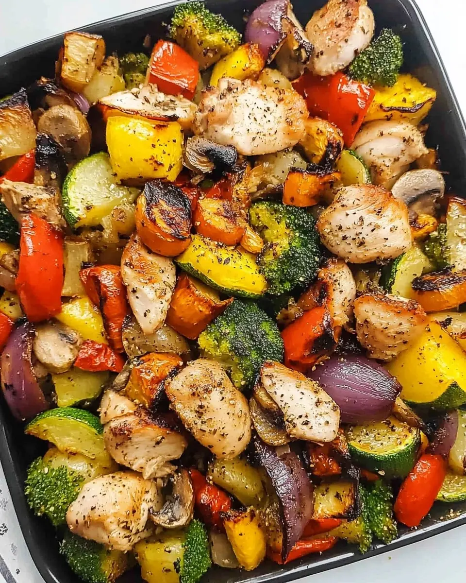 Roasted Chicken and Vegetables