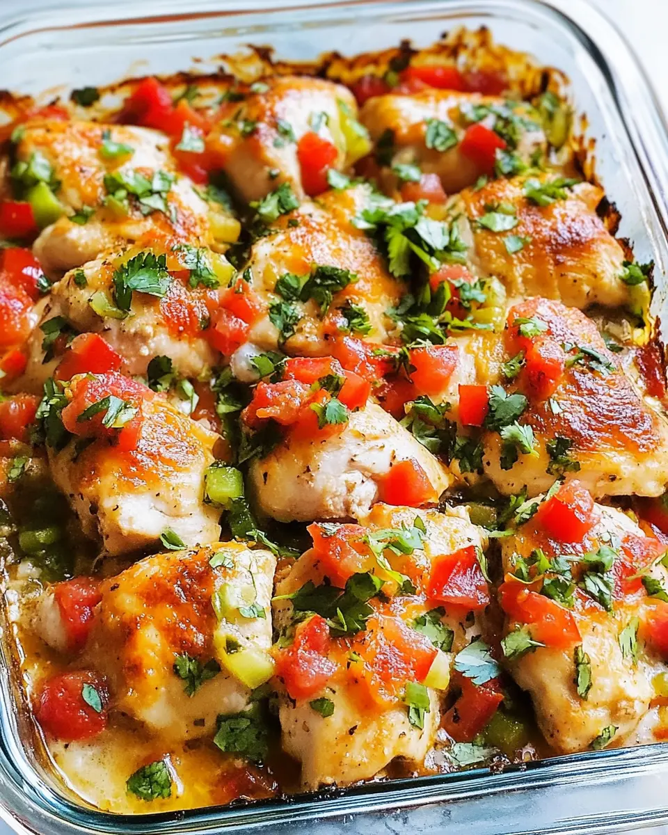 Salsa Fresca Chicken Bake