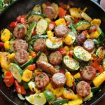 Sausage and Veggies Skillet