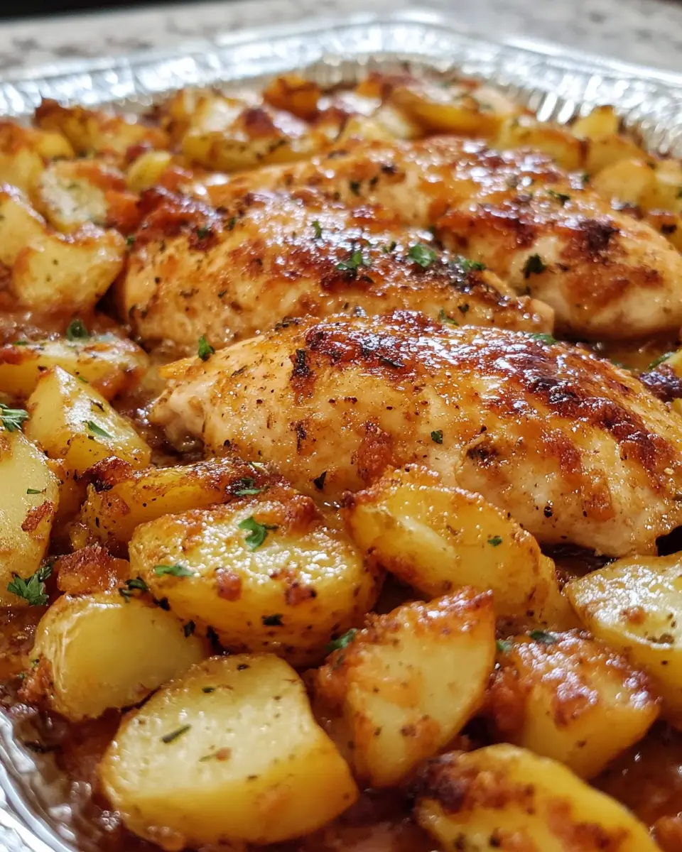 Sheet Pan Chicken and Potatoes