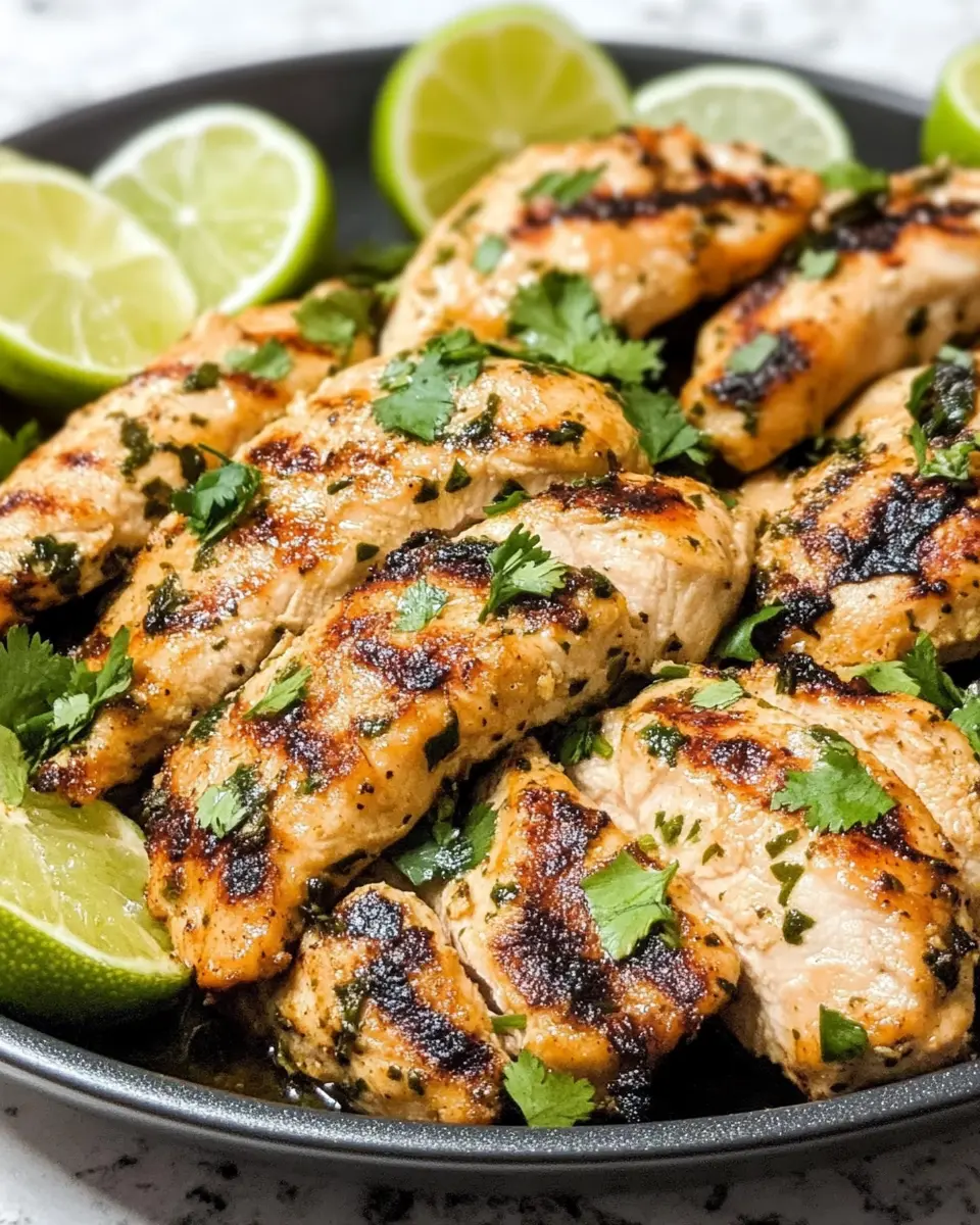 Simple Cilantro Lime Chicken