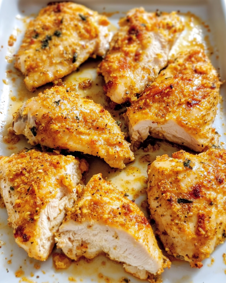 Simple Oven Baked Chicken Breast