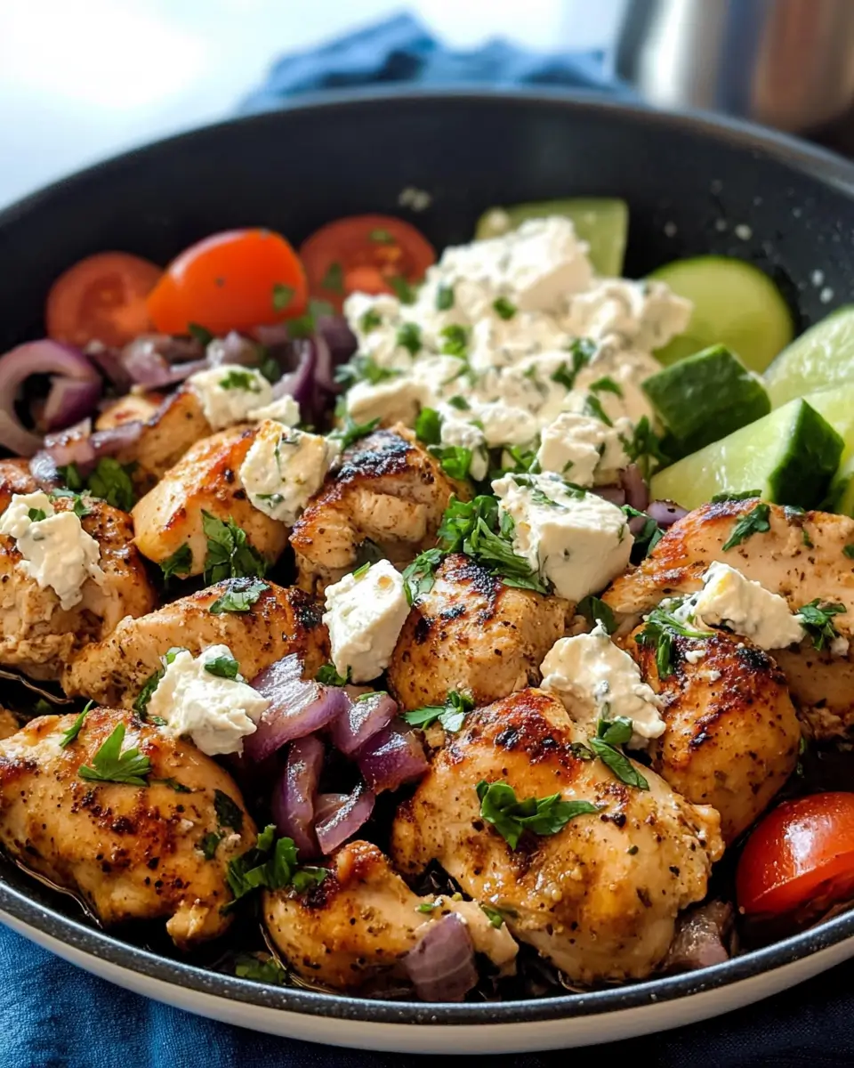 Skillet Greek Chicken