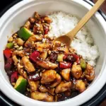 Skinny Slow Cooker Kung Pao Chicken