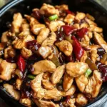 Skinny Slow Cooker Kung Pao Chicken