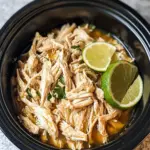 Slow Cooker Honey Lime Shredded Chicken