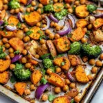 Smoky Sweet Potato and Chickpea Sheet Pan