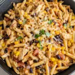 Southwest Chicken Pasta Skillet