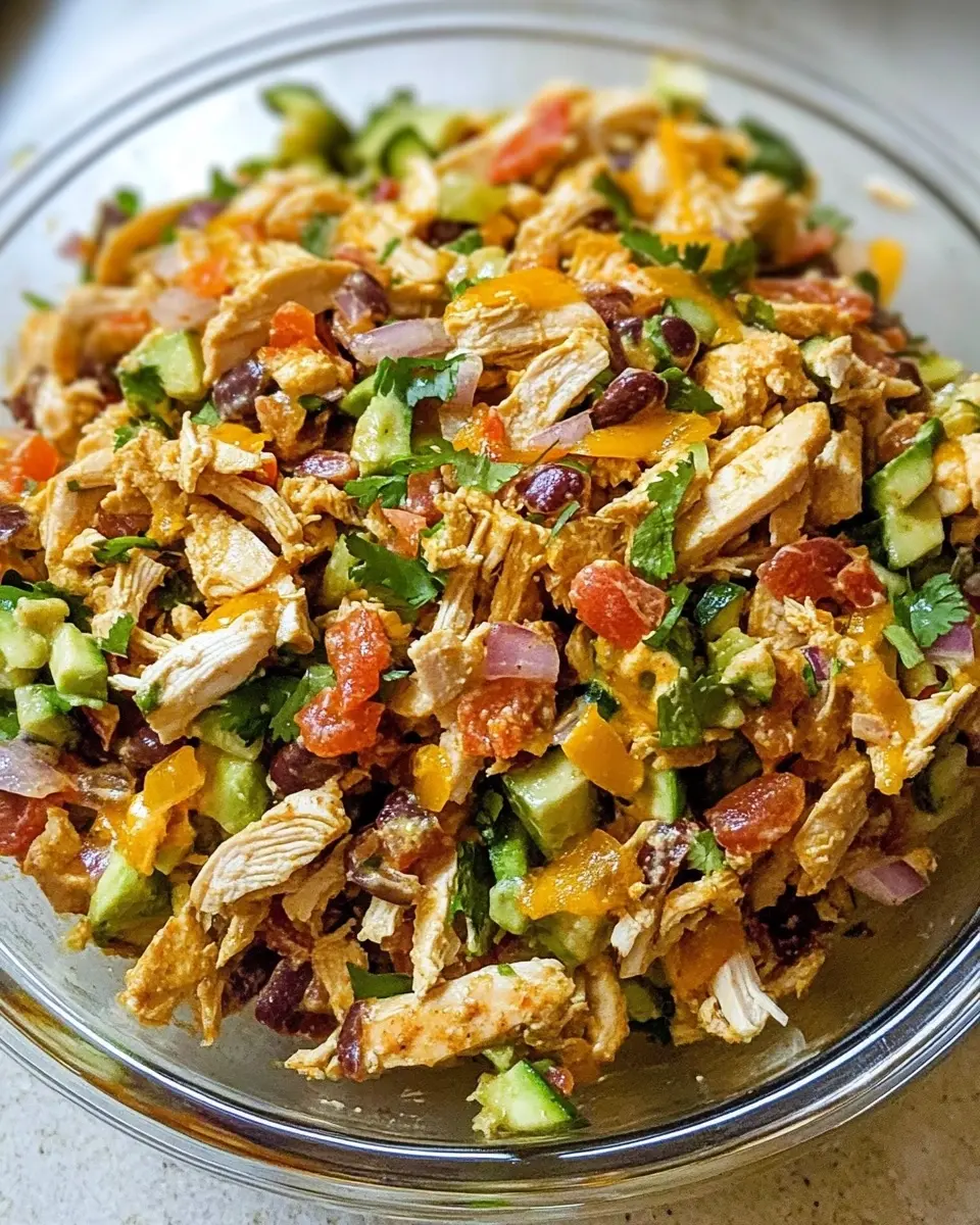 Southwestern Chopped Chicken Salad