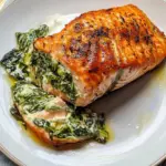 Spinach Stuffed Salmon