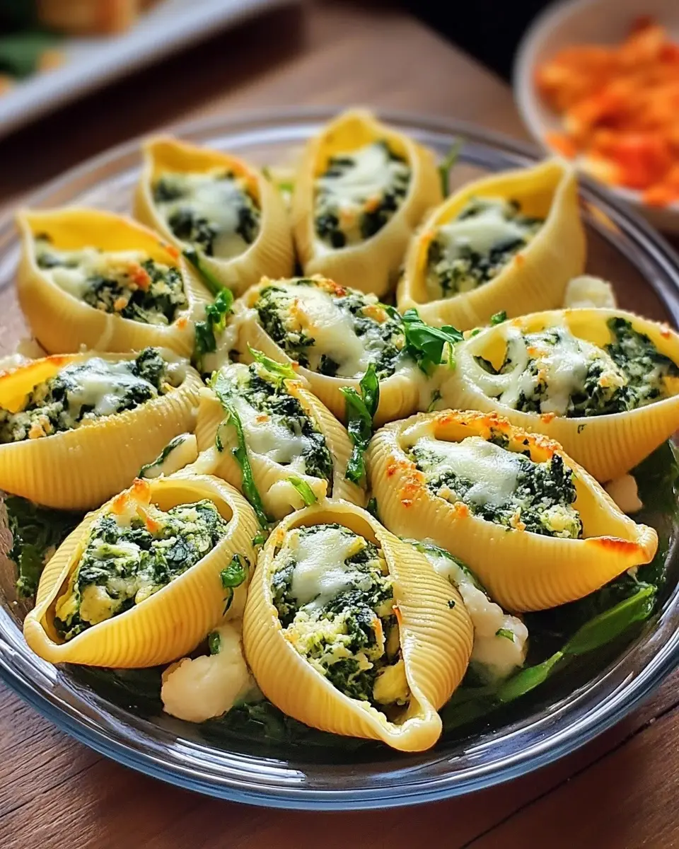 Spinach Stuffed Shells