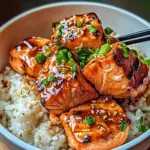 Sriracha Honey Salmon Bowls