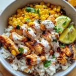 Street Corn Chicken Rice Bowl