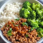 Sweet & Spicy Ground Turkey & Broccoli Bowls
