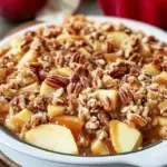 Tasty Caramel Apple Pecan Cobbler