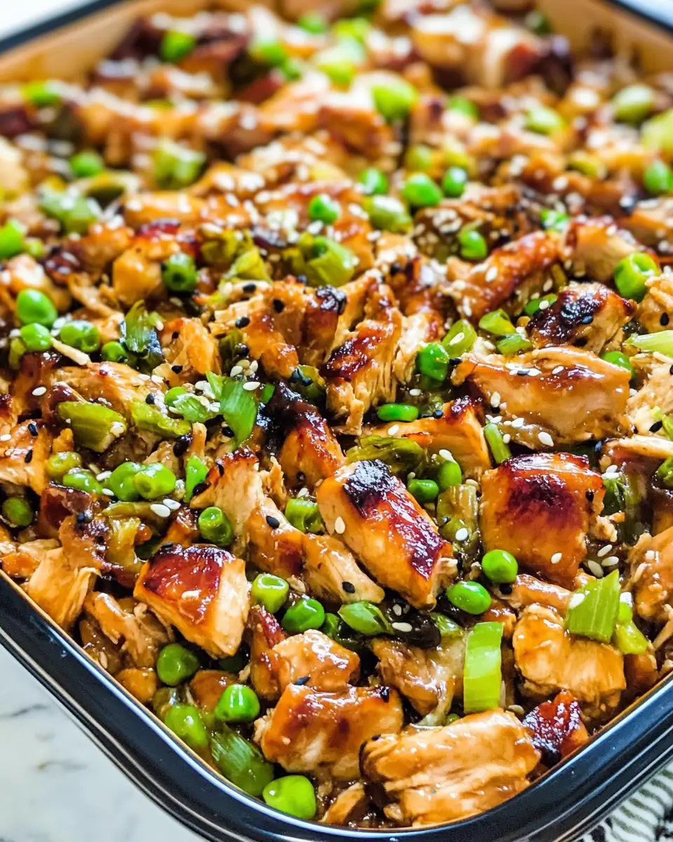 Teriyaki Chicken Casserole