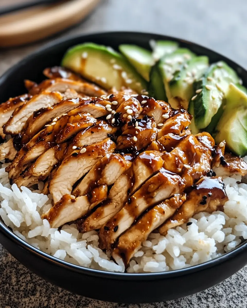 Teriyaki Chicken Rice Bowl