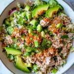 Tuna Avocado Crispy Rice Salad Simple Home Edit