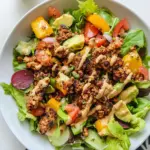 Veggie Burger Salad (Vegetarian + Gluten Free)