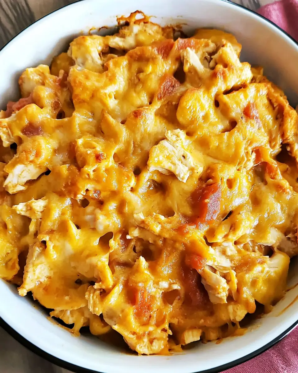 BBQ Ranch Chicken Casserole