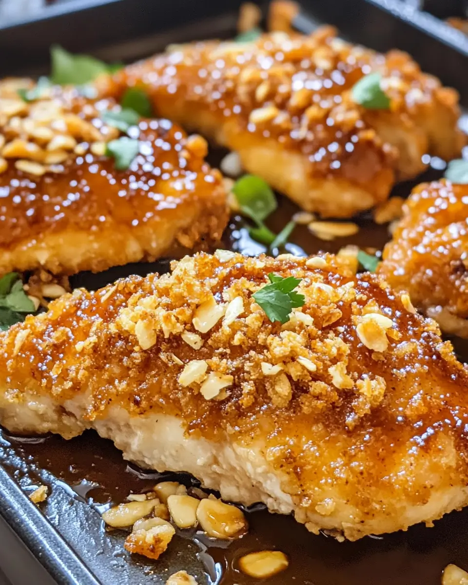 Baked Crunchy Hot Honey Chicken Recipe
