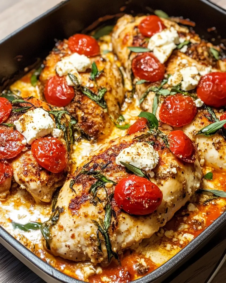 Baked Feta Chicken