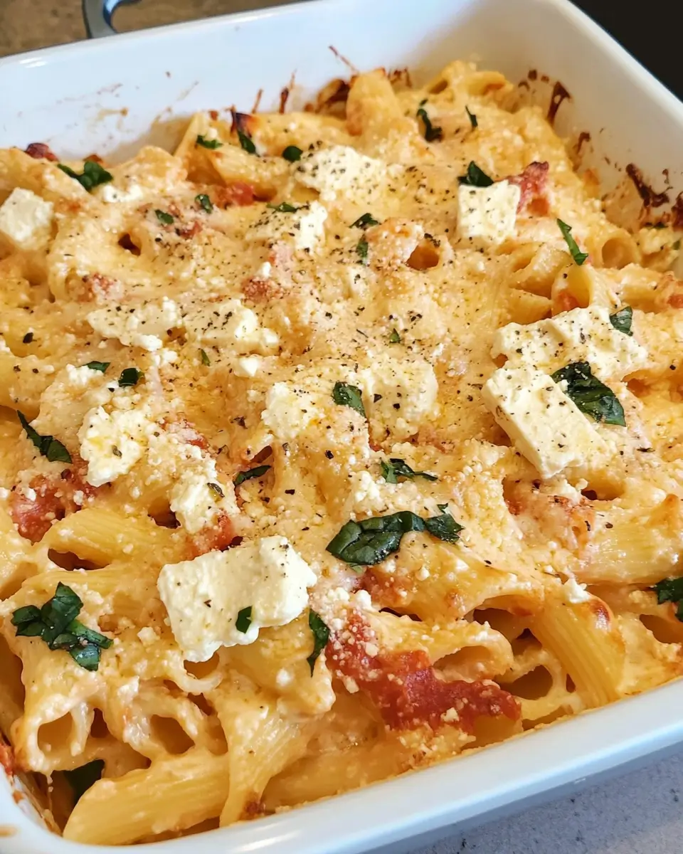 Baked Feta Pasta