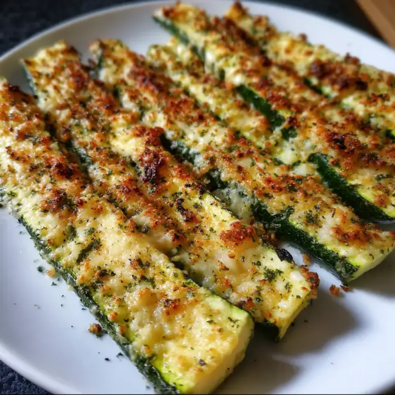 Baked Parmesan Zucchini