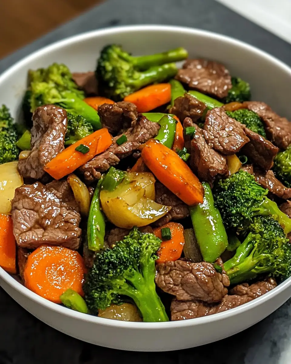 Beef Stir Fry with Vegetables