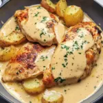 Chicken And Potatoes With Dijon Cream Sauce