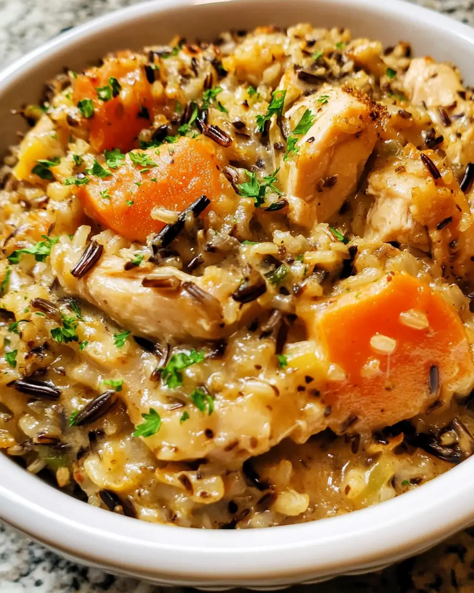 Chicken Wild Rice Casserole