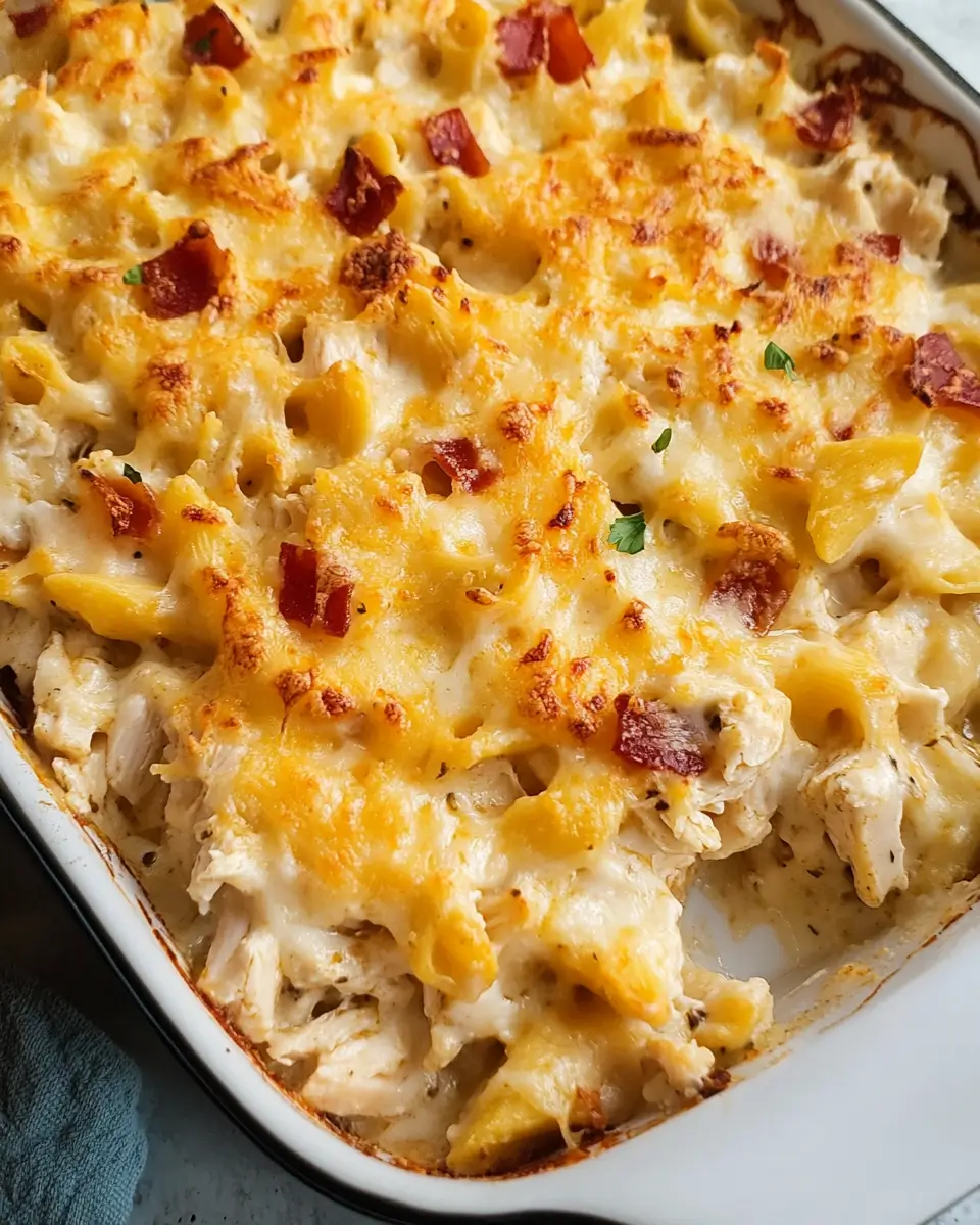 Crack Chicken Casserole