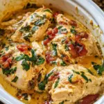 Crockpot Tuscan Chicken
