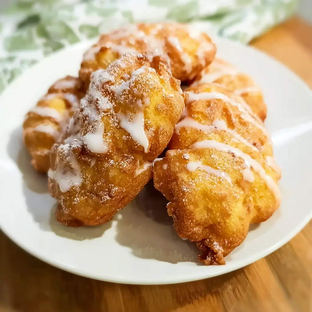 Delicious Fresh Peach Fritters