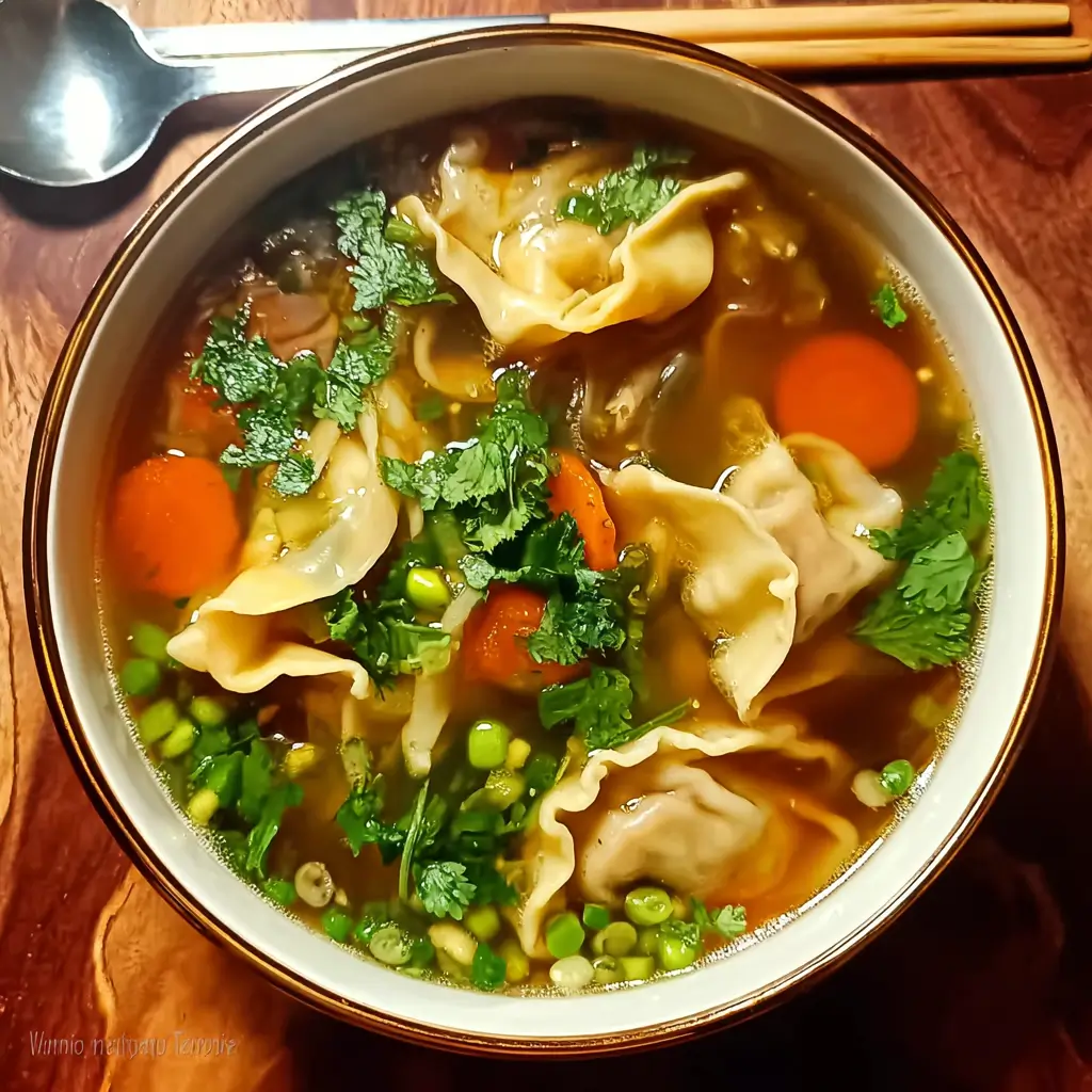 Delicious Potsticker Soup Recipe