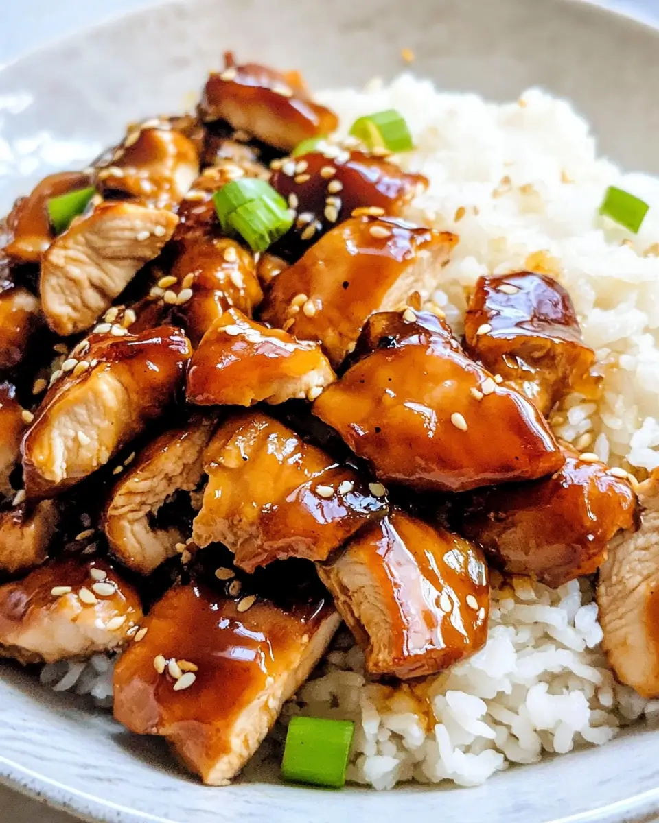 Easy Chicken Teriyaki with Marinade