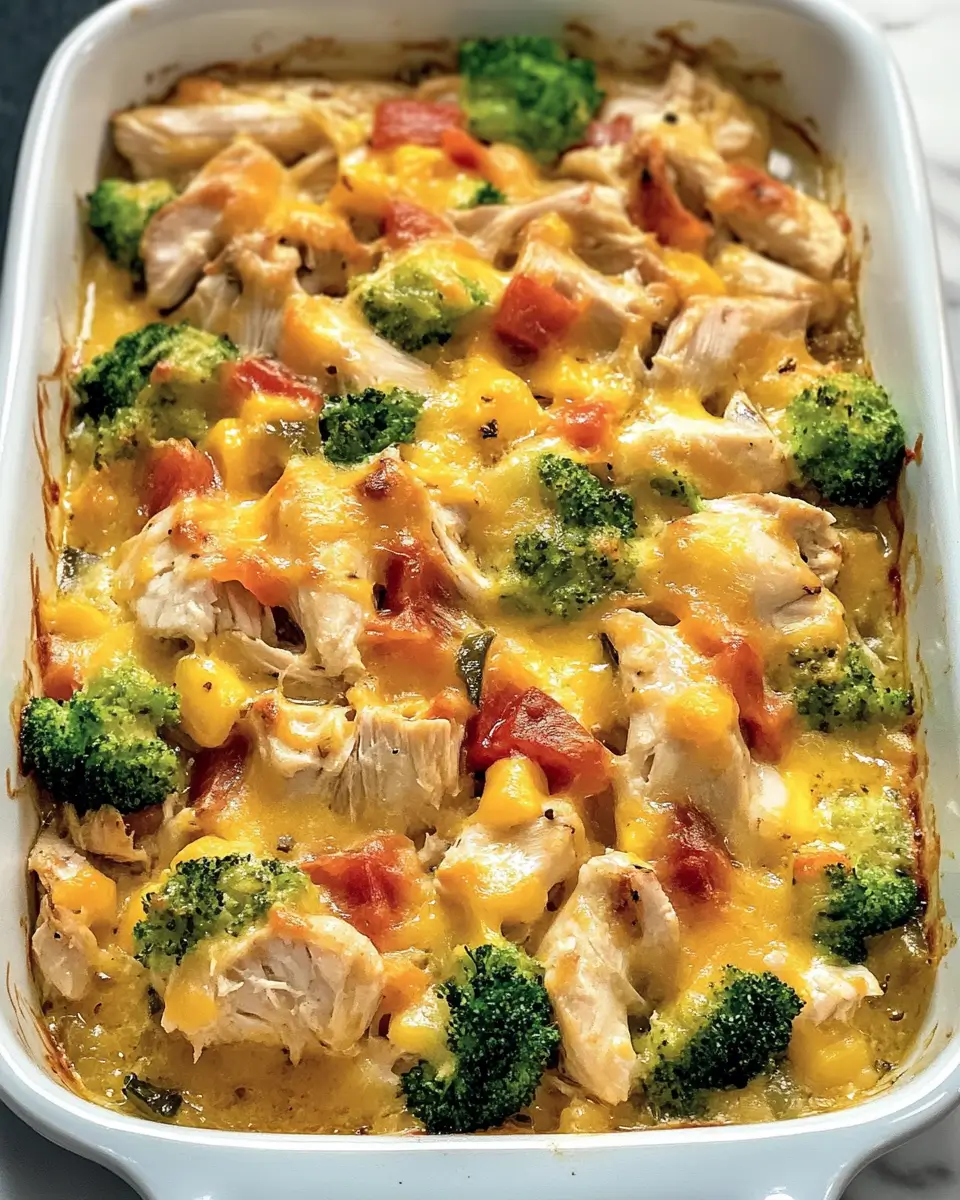Simple Low Carb Chicken Casserole