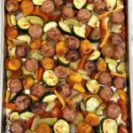 Easy Sheet Pan Sausage and Veggies