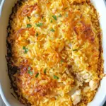 French Onion Chicken and Rice Bake